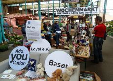 AddYouCation Basar in der Berliner Markthalle Neun